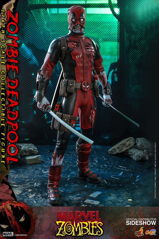 10 inch zombie deadpool