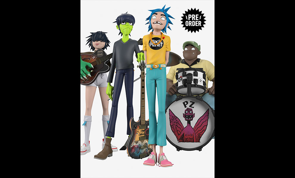 Gallery Feature Image of Gorillaz Song Machine Band Full Set Designer Collectible Toy - Click to open image gallery