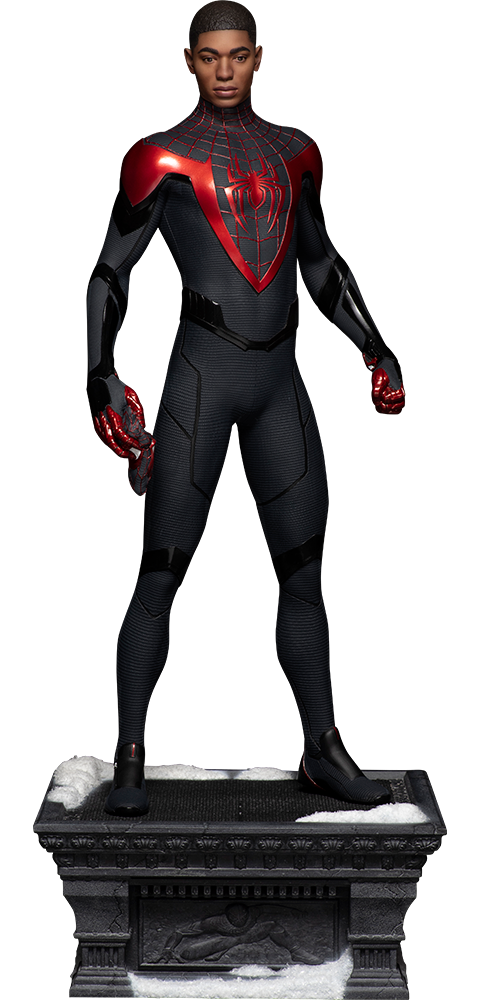 Marvel Spider Man Miles Morales Statue By Pcs Sideshow Collectibles