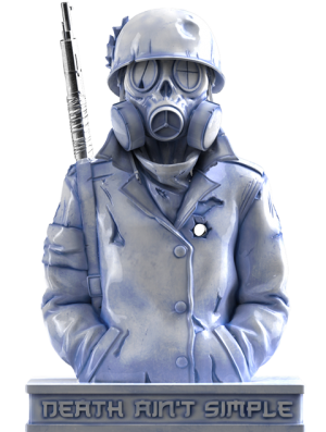 Gas Mask (Hell Chamber) Statue