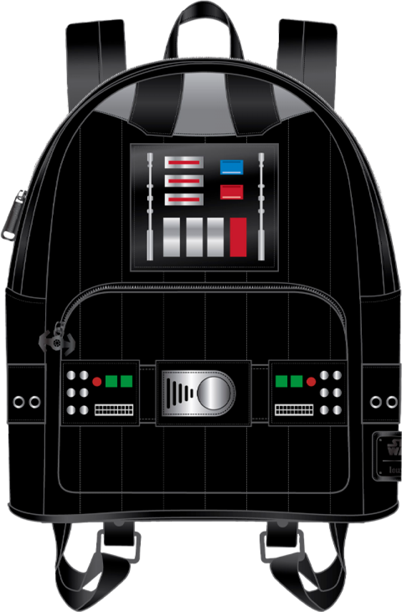 Darth Vader Light-Up Cosplay Mini Backpack Apparel by Loungefly