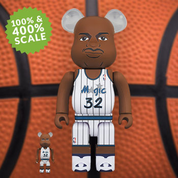 Be@rbrick Shaquille O'Neal (Orlando Magic) 100% and 400 