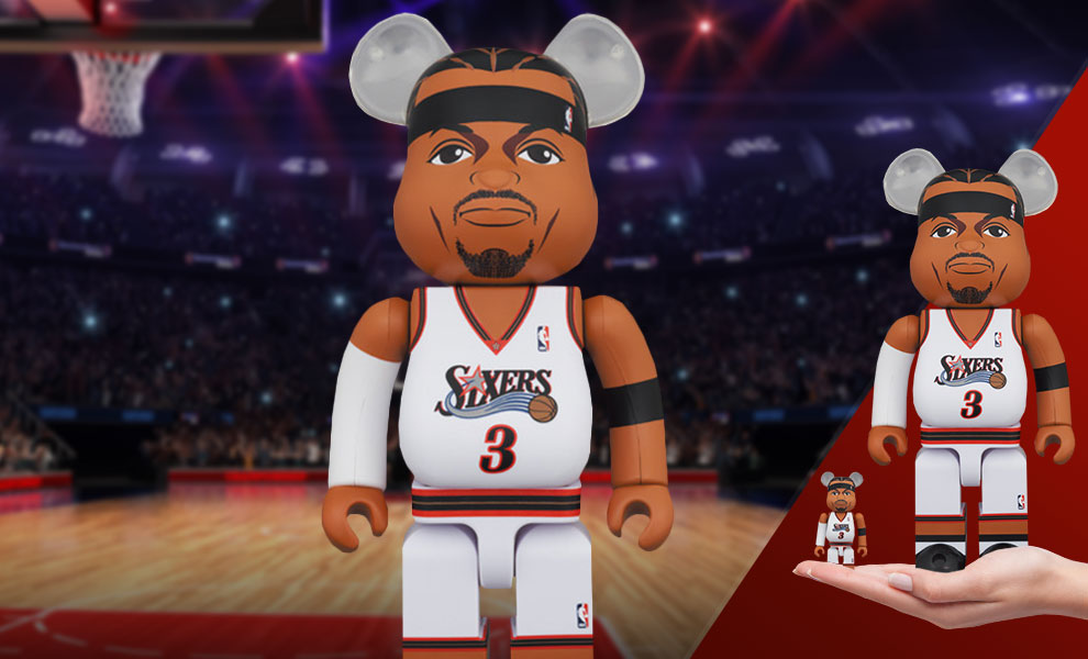 Be@rbrick Allen Iverson (Philadelphia 76ers) 100% and 400 ...