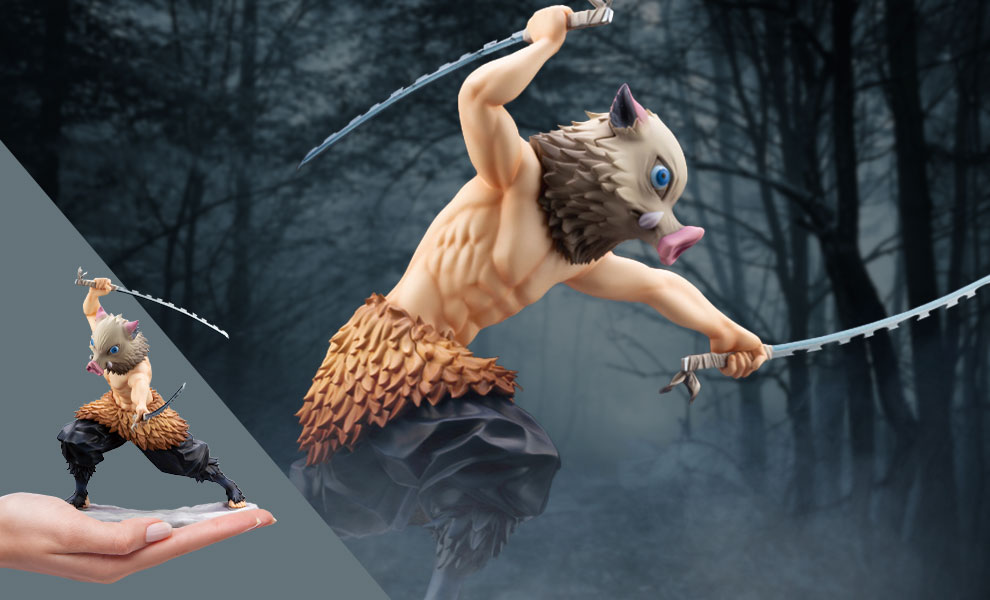 Inosuke Hashibira Statue By Kotobukiya Sideshow Collectibles Inosuke Hashibira Statue By Kotobukiya Sideshow Collectibles