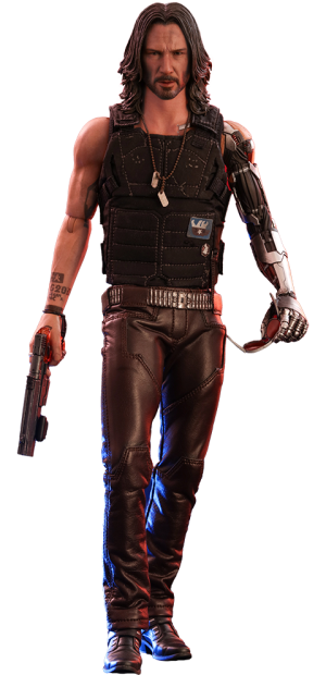 Johnny silver hand figure Clearance