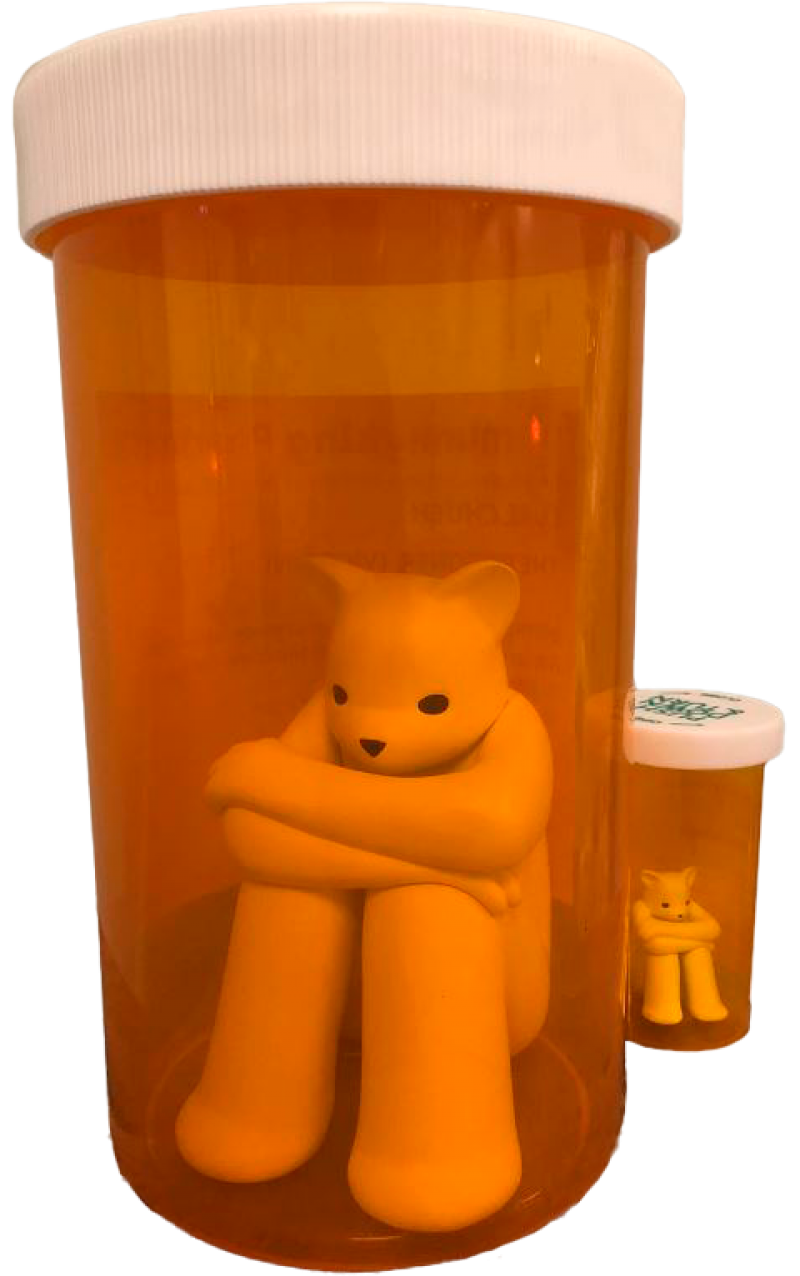 The Prisoner XL - Vicodin Collectible Figure by Munky King