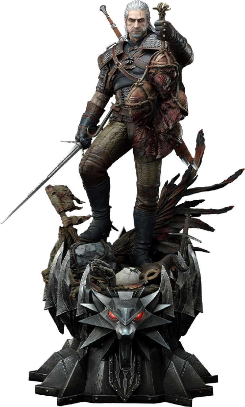 Geralt of Rivia 1:3 Scale Statue by Prime 1 Studio