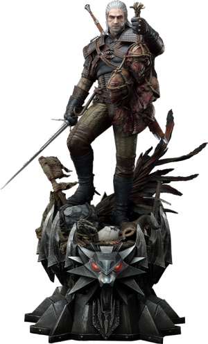 Geralt of Rivia 1:3 Scale Statue