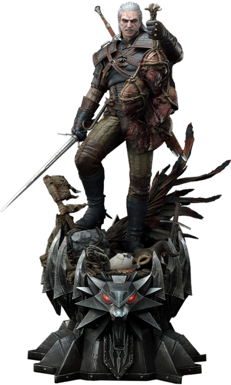 Geralt of Rivia (Deluxe Version) 1:3 Scale Statue by Prime 1 Studio