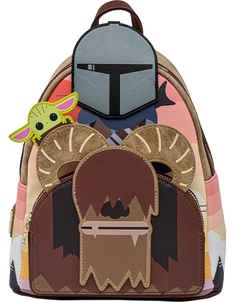 Mandalorian Bantha Ride Mini Backpack Apparel by Loungefly