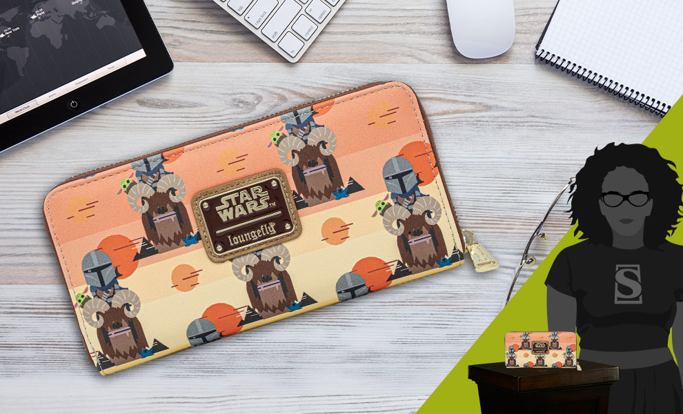Mandalorian Bantha Ride Wallet Star Wars Apparel