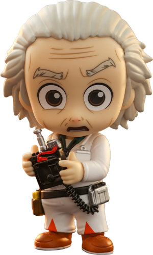 Doc Brown Cosbaby(S) Collectible Figure