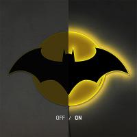 Gallery Image of Batman LED Logo Light (Large) Wall Light