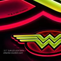 Gallery Image of Wonder Woman LED Logo Light (Regular) Wall Light