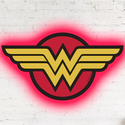 Wonder Woman LED Logo Light Video