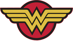 Wonder Woman LED Logo Light (Large) Wall Light
