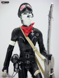 Gallery Image of Lucy Playing Bass Guitar Statue