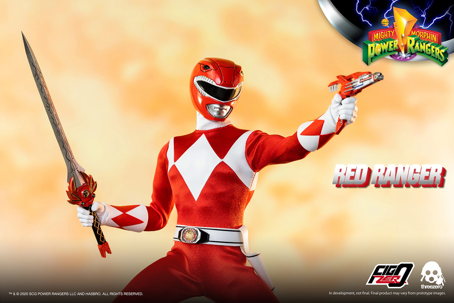 power rangers red ranger figure