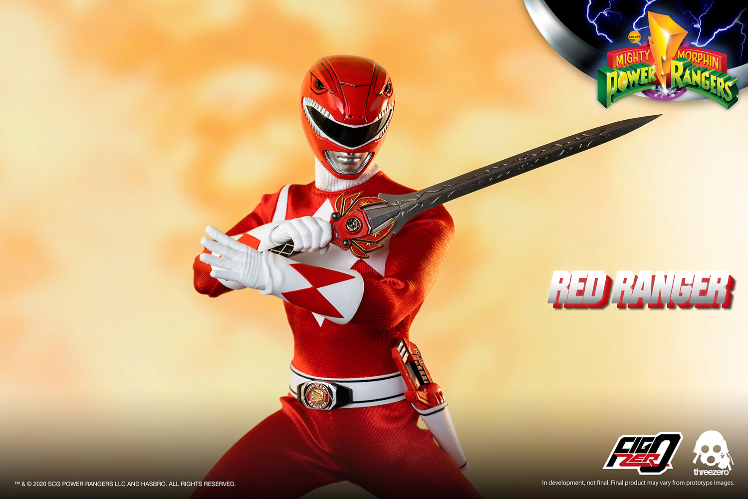 power rangers red ranger figure