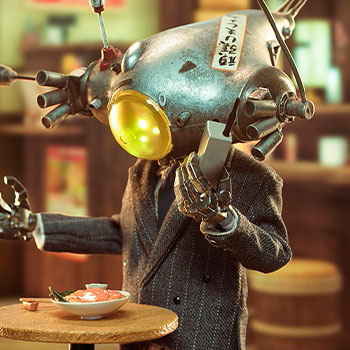 Gans Boy - U2 Action Figure by Damtoys x Kow Yokoyama