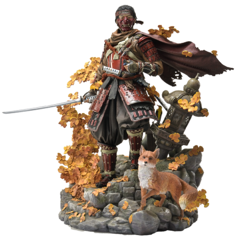 Jin Sakai, The Ghost (Vow of Vengeance Ghost Armor) Statues by Prime 1 Studio