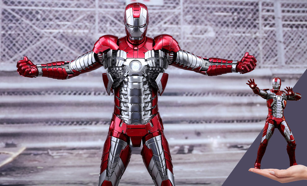 Iron Man Mark V Sixth Scale Figure by 