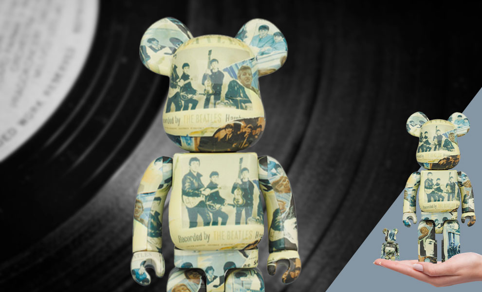 Be@rbrick The Beatles 'Anthology' 100% & 400% Collectible Set by