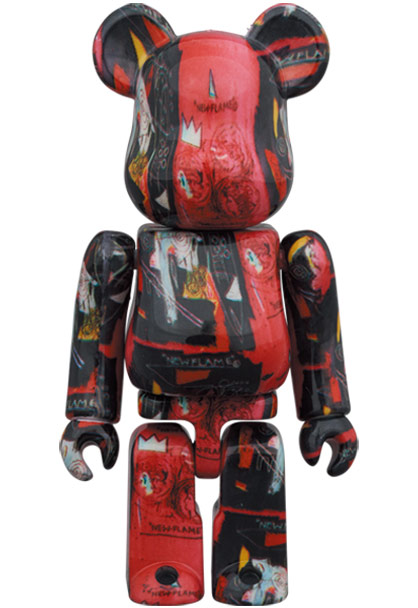 Be@rbrick Andy Warhol X Jean Michel Basquiat #1 100% & 400% Collectible Set  by Medicom Toy