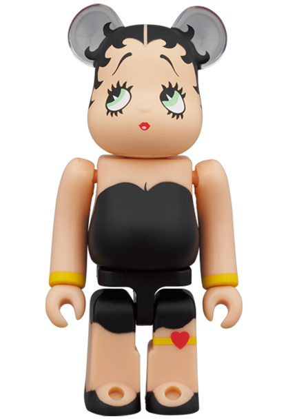 Bearbrick Betty Boop Black Version Collectible Set by Medicom Toy