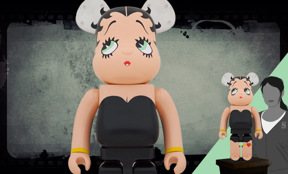 Gallery Feature Image of Be@rbrick Betty Boop (Black Version) 1000% Bearbrick - Click to open image gallery