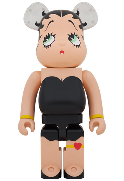 Bearbrick Betty Boop Black Version 1000 Collectible Figure by 