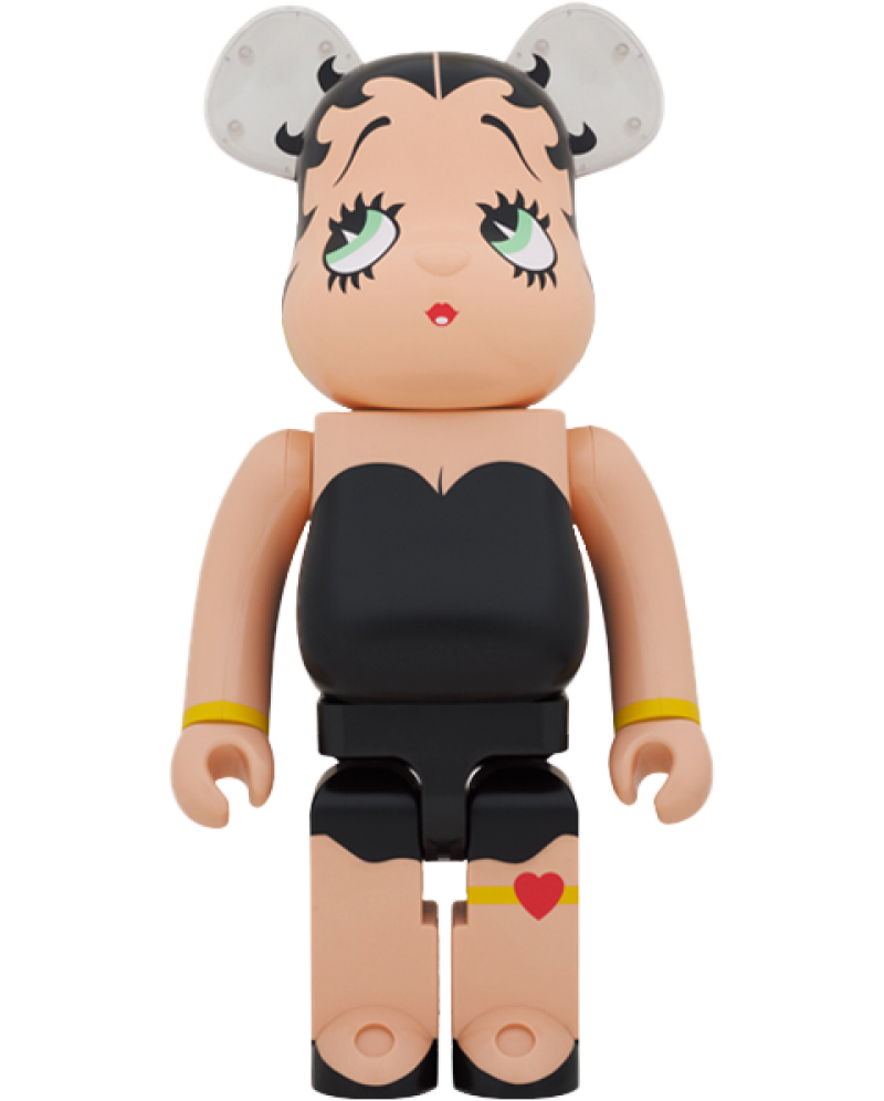Bearbrick Betty Boop Black Version 1000 Collectible Figure by 