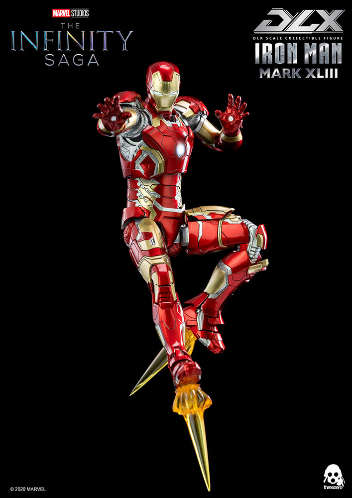 Iron Man Mark Xliii Dlx 1 12 Collectible Figure By Threezero Sideshow Collectibles Iron Man Mark Xliii Dlx 1 12 Collectible Figure By Threezero Sideshow Collectibles