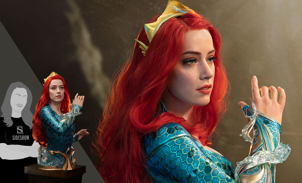 Mera Life-Size Bust by Infinity Studio | Sideshow Collectibles Mera Life-Size Bust by Infinity Studio | Sideshow Collectibles
