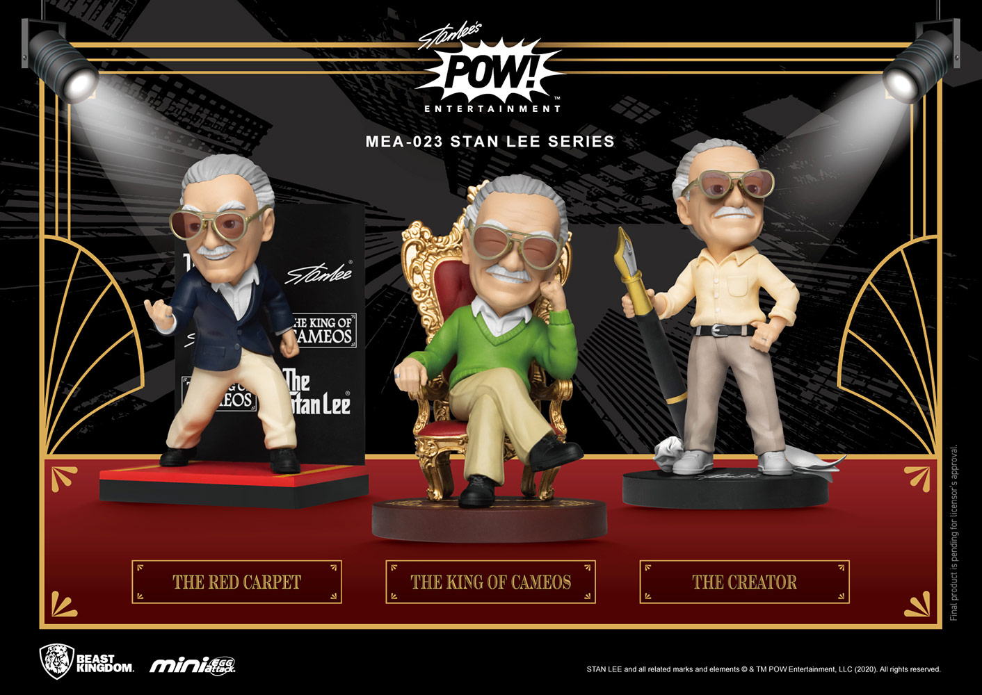 Stan Lee Mini Egg Attack Series Set By Beast Kingdom Sideshow Collectibles