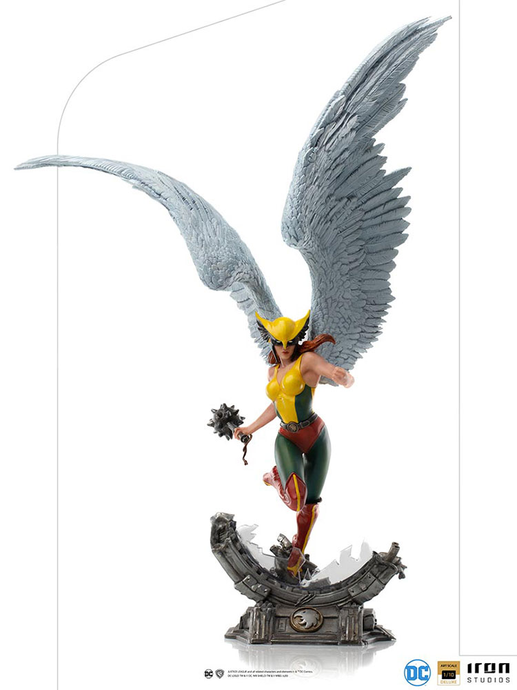 Hawkgirl Deluxe Statue | Sideshow 