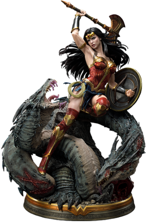 Wonder Woman VS Hydra 1:3 Scale Statue