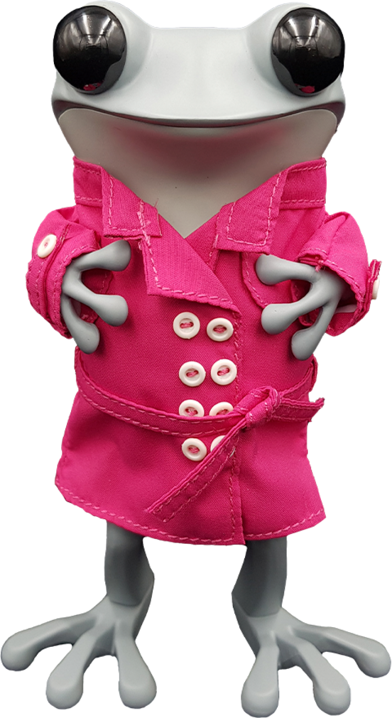 You Make Me Happy When Skies are Gray Designer Toy by twelveDot