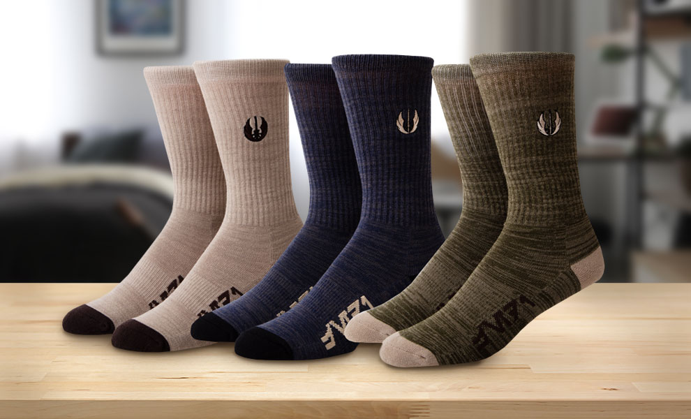 Gallery Feature Image of Jedi Sock Set Apparel - Click to open image gallery