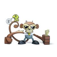 Gallery Image of Business Monkey Vinyl Collectible