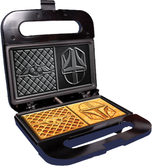 wonder woman waffle maker