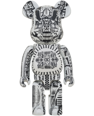 hr giger bearbrick 1000