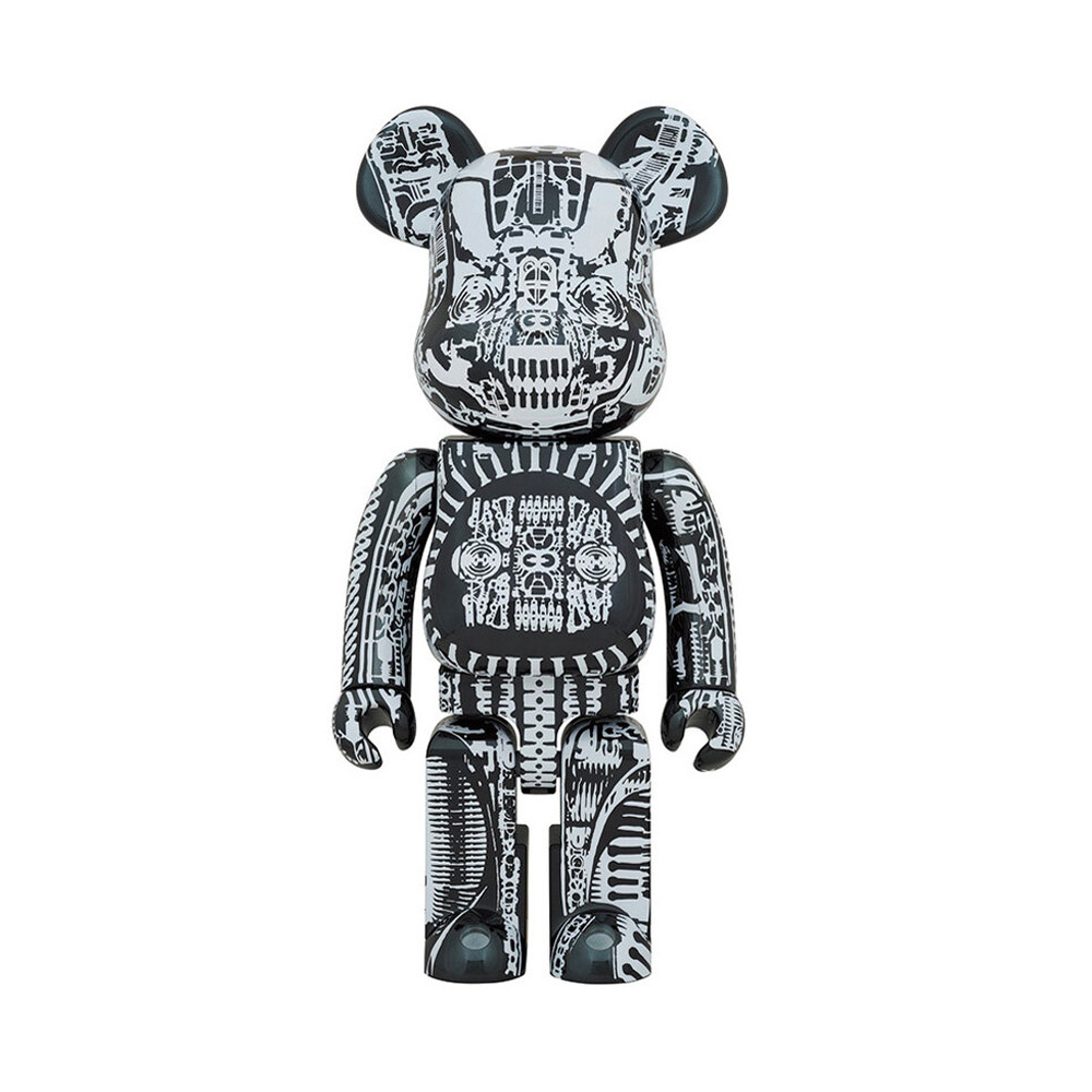 hr giger bearbrick 1000