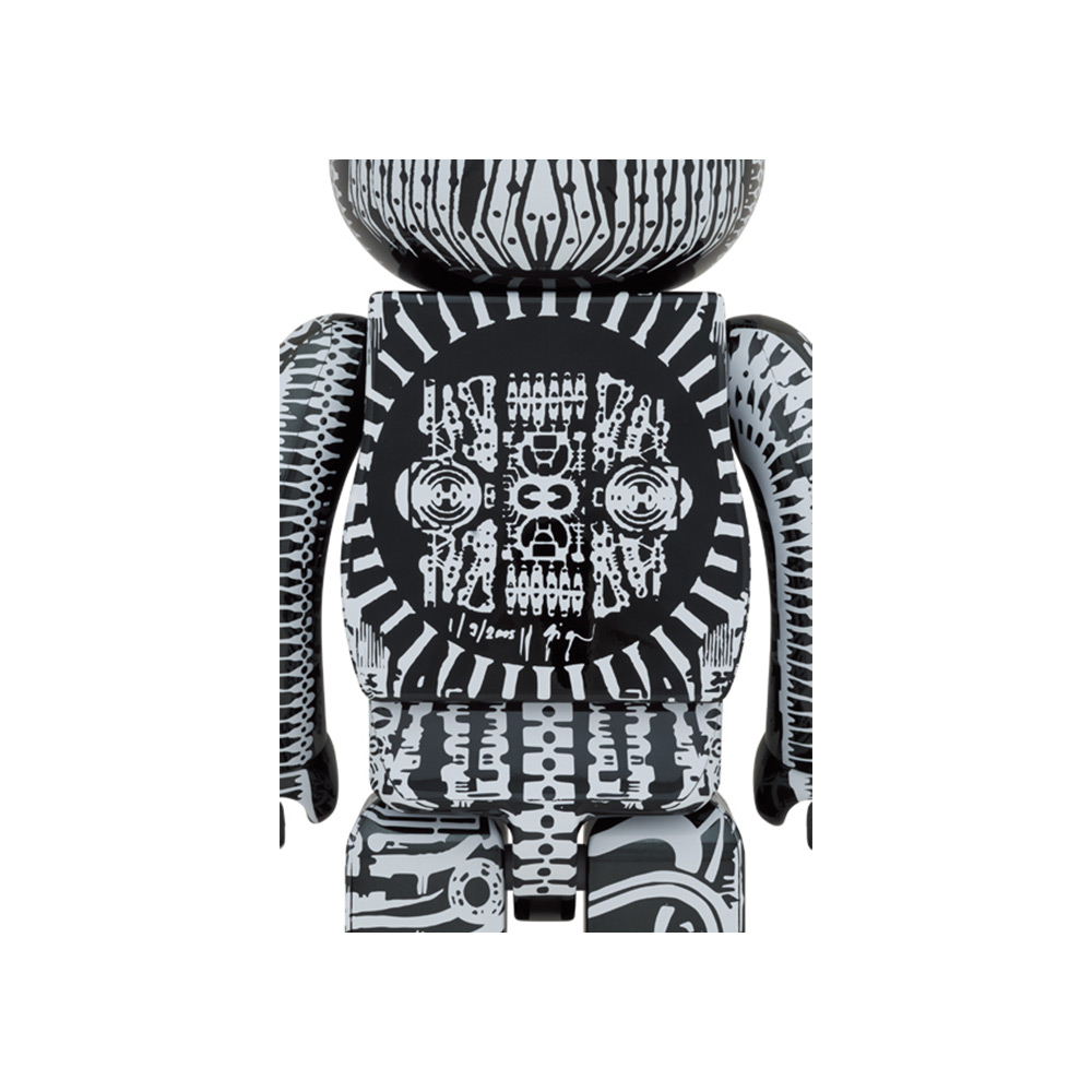 hr giger bearbrick 1000
