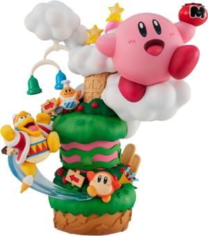 Kirby Super Star Gourmet Race Collectible Figure