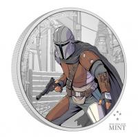 Gallery Image of The Mandalorian 1oz Silver Coin Silver Collectible