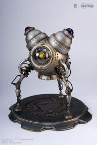Gallery Image of Spaceship Picoras K-6 (Blue Lights) Statue