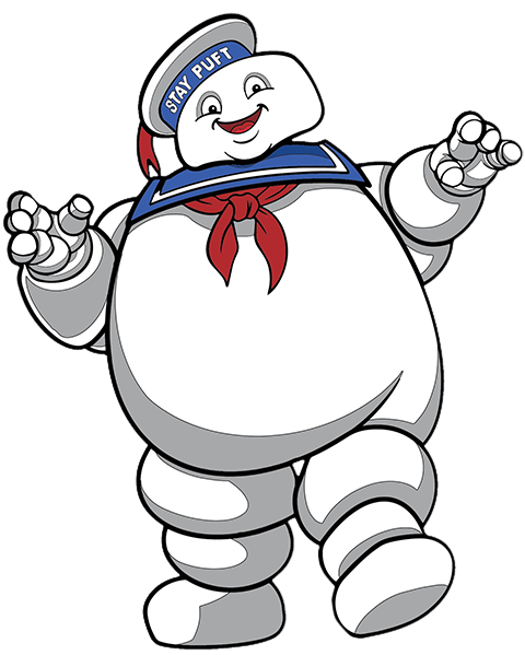 Icon Heroes Stay Puft Marshmallow Man Collectible Pin