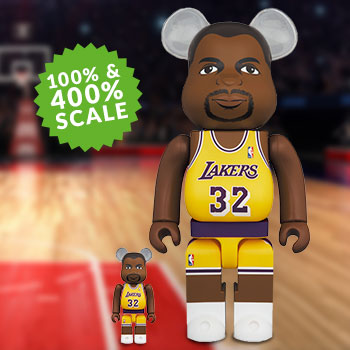 BE@RBRICK Magic Johnson 100％ & 400％