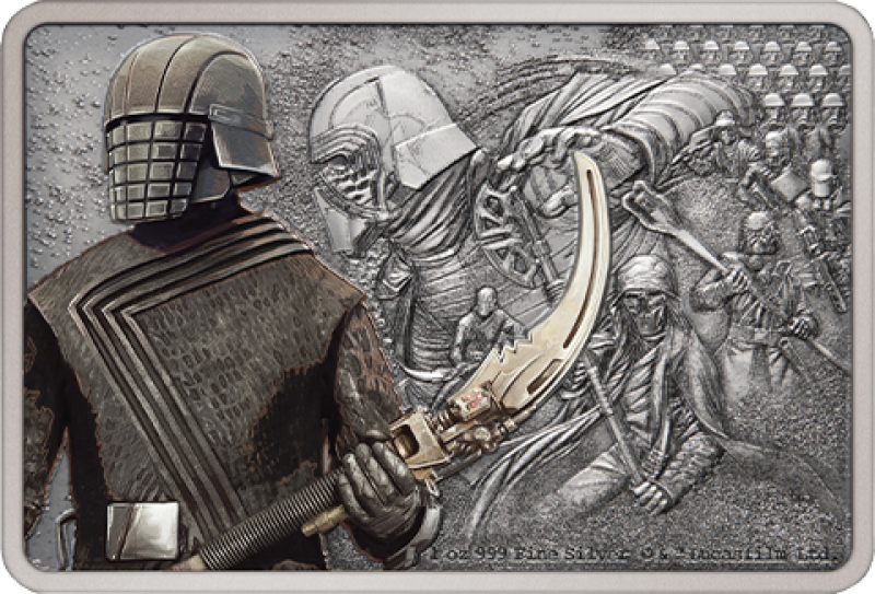 Knights of Ren Silver Coin Silver Collectible by New Zealand Mint